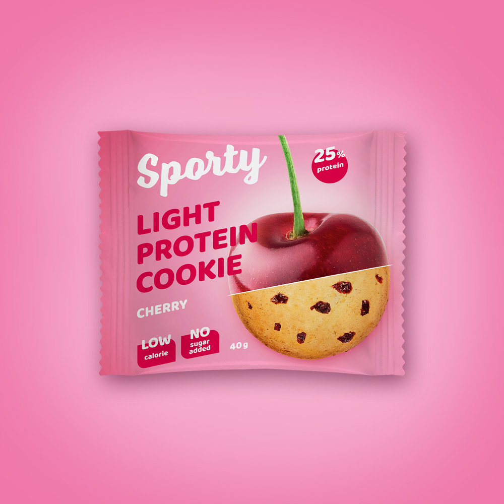 Вишневая 40. Sporty Light Protein cookie 40г. Протеиновое печенье sporty Protein Light. Sporty протеиновое печенье вишня. Печенье проиеиновоц sporty.