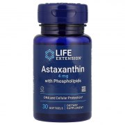 Заказать Life Extension Astaxanthin 4 mg 30 гел капс